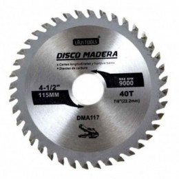 DISCO MADERA 7.1/4' * 40 DIENTES DMD740 UYUSTOOLS