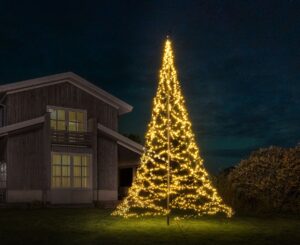 arbol de navidad iluminado con luces led 1