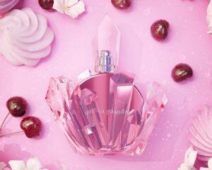 ariana grande perfume botella elegante glamur