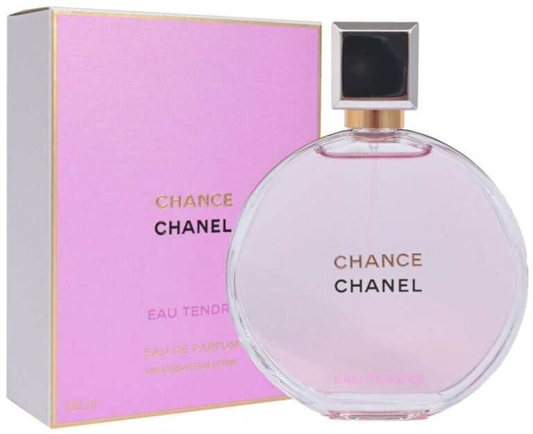 A Qué Huele El Perfume Chanel Chance Rosa Y Cuáles Son Sus Notas 2 botella de perfume chanel chance rosa elegante