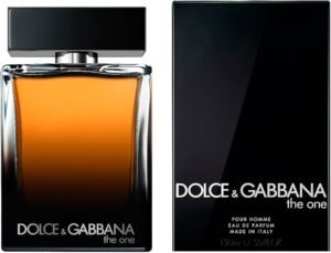 botella de perfume dolce gabbana hombre elegante