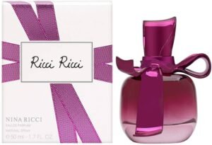 botella de perfume nina ricci ricci elegante