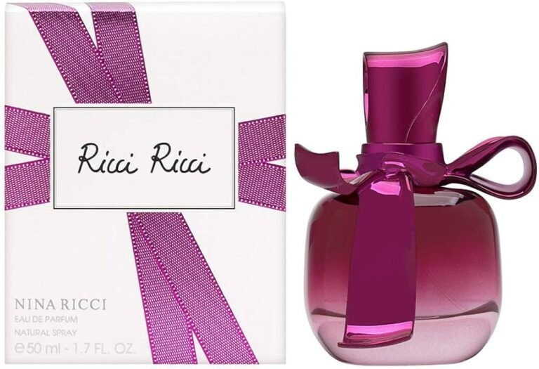 botella de perfume nina ricci ricci elegante