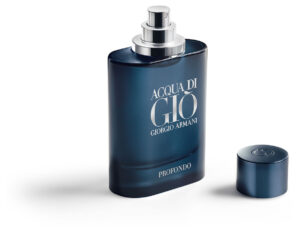 botella elegante de aqua di gio profondo