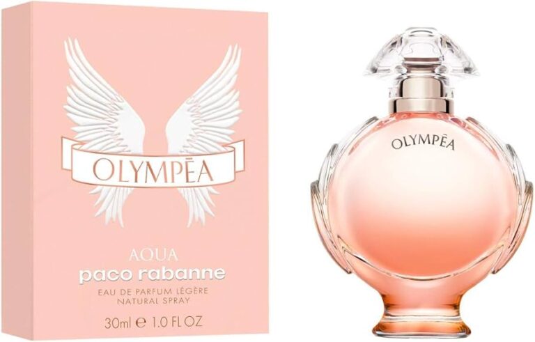 botella elegante de perfume paco rabanne mujer