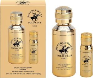 botella elegante de perfume polo club hombre
