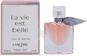 Qué características tiene Lancome La Vie Est Belle Eau de Parfum 1 botella elegante la vie est belle perfume