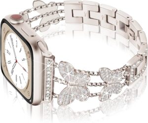 correa metalica elegante para apple watch
