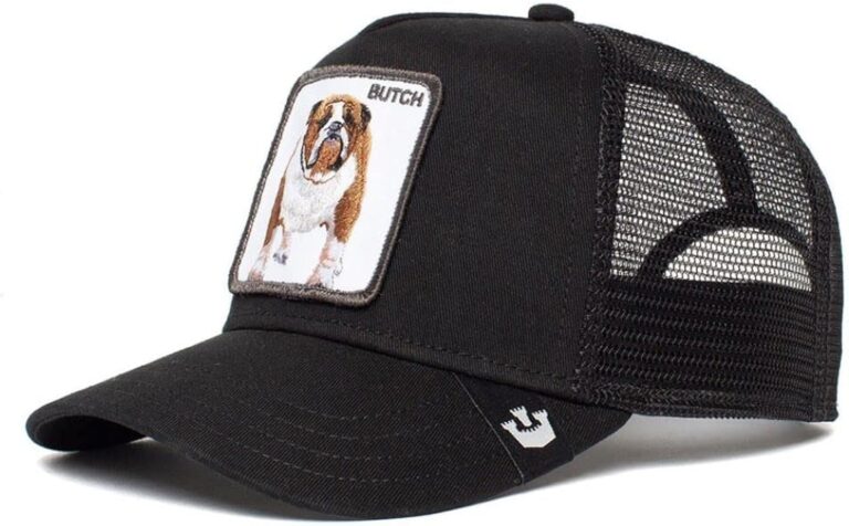 gorra goorin bros butch sobre fondo neutro