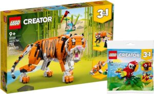 Qué es Lego Tres en Uno y cómo funcionan sus sets de construcción 2 ninos construyendo con sets lego tres en uno