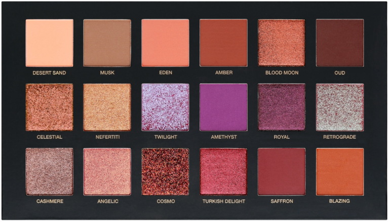 paleta de sombras huda beauty desert dusk