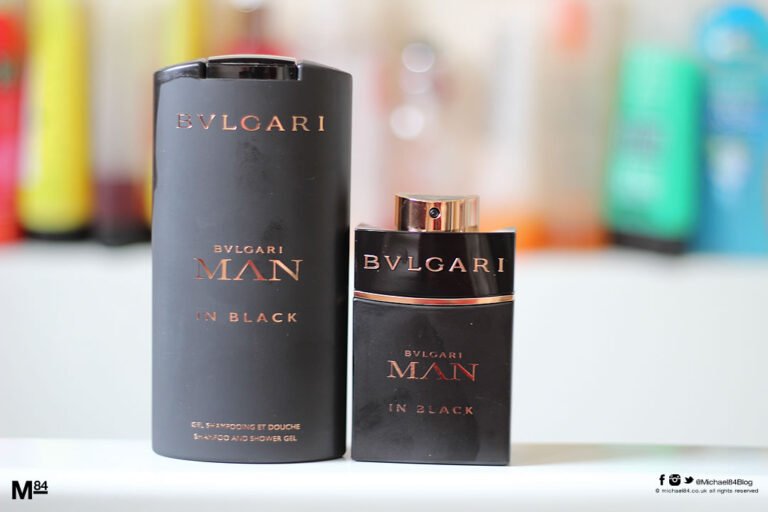 perfume bvlgari man in black botella lujosa