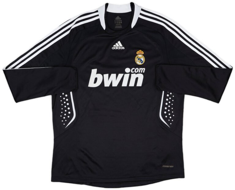 playera negra manga larga real madrid oficial