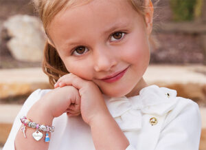 pulsera pandora brillante para nina pequena