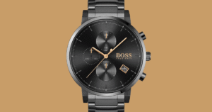 Dónde Comprar Reloj Hugo Boss Negro Hombre Original y Barato 10 reloj hugo boss negro elegante sobre fondo neutro