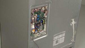 tarjeta electronica para refrigerador lg desmontada