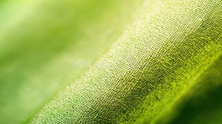 telas de bambu suaves en primer plano