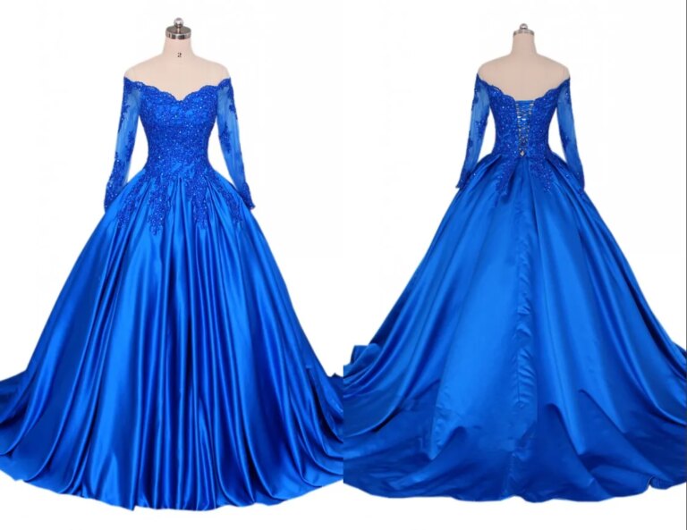 Dónde Comprar Vestidos Azul Rey Largos para Eventos en Chile